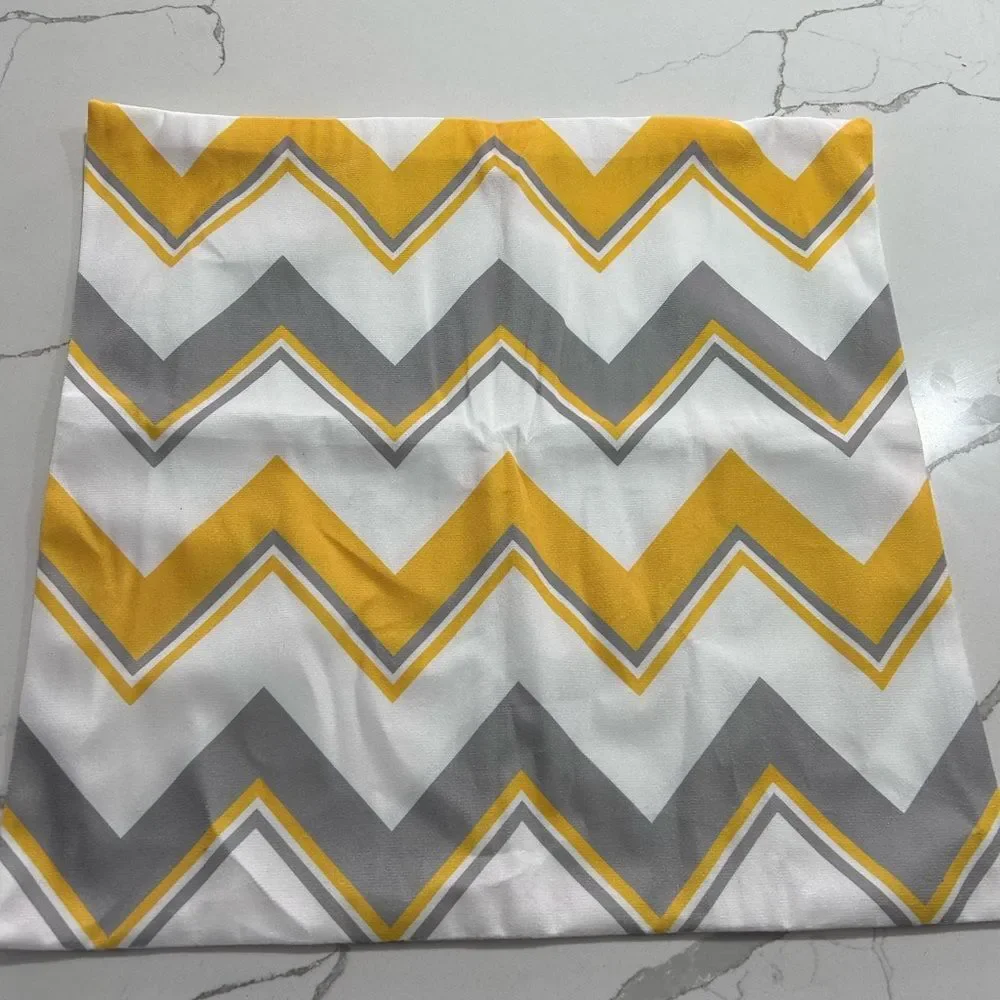 Bundle 3 pillowcases Navy & Yellow & Grey & White